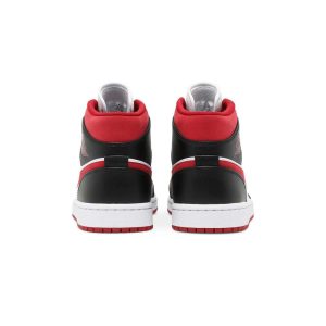 Jordan 1 Mid Gym Red Black White