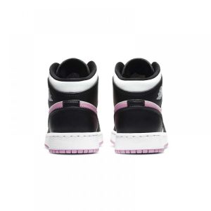 AIR JORDAN 1 MID GS ‘WHITE LIGHT ARCTIC PINK’